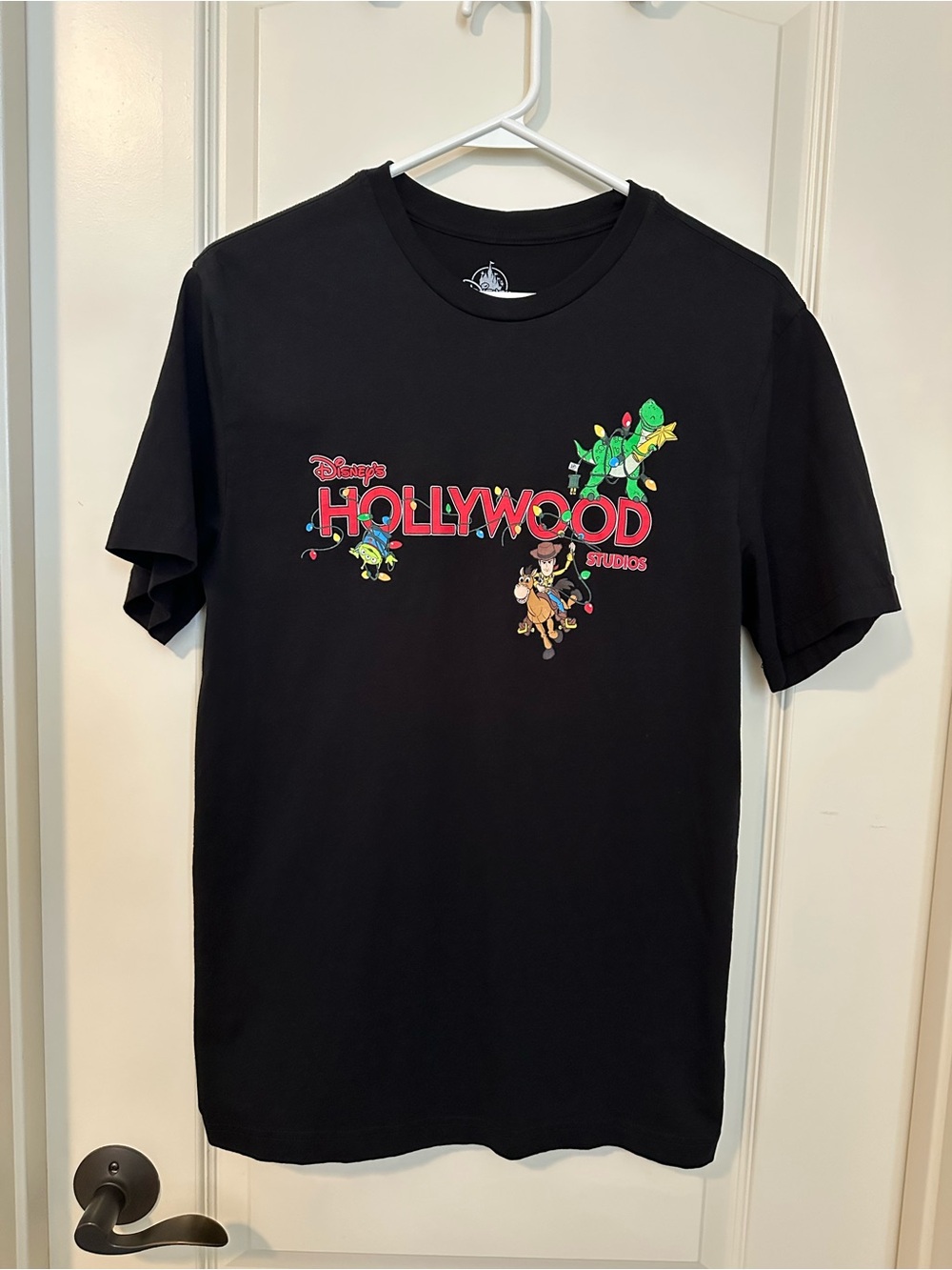 NWOT Disney Parks Hollywood Studios Toy Story Holiday Xmas T-Shirt Adult‎ Med